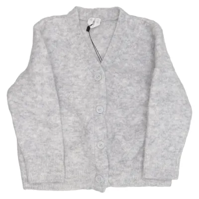 Cardigan (Grå) fra Arket Alpacauld, Uld, Polyester, Elastan