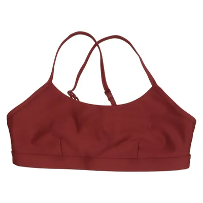Sports bra (Red) from Alo Yoga Elastane, Polyester