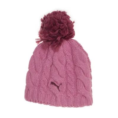 Pompon muts (Roze) van Puma Acryl, Polyester
