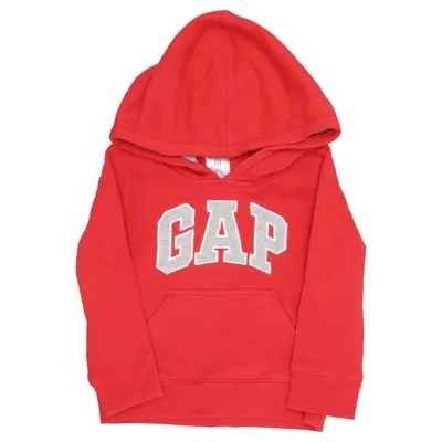 Capuchon sweater (Rood, Grijs) van BabyGap Katoen, Gerecycled polyester