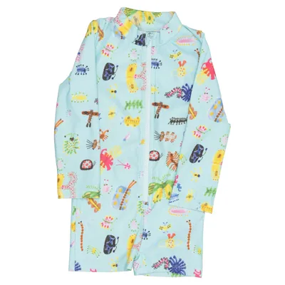UV clothing (Blue, Multicolored) from Bobo Choses Elastane, Recycled polyester