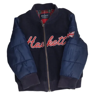 Blouson (Bleu) de Hackett London Acrylique, Nylon, Polyester, Laine