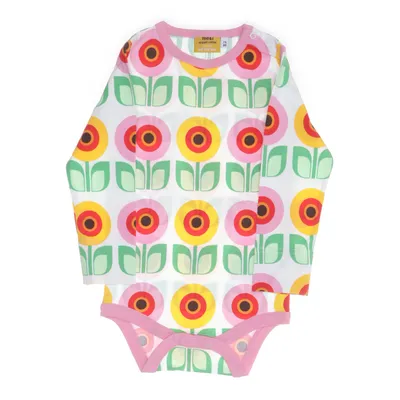 Body (White, Multicolored, Pink) from Me&i Organic cotton, Elastane