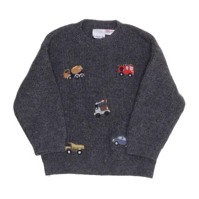 Sweater (Grå) fra Zara Akryl, Bomuld, Polyester