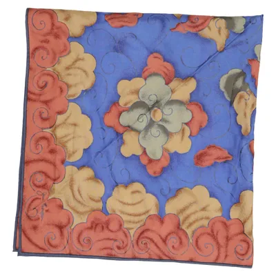 Halsdoek (Blauw, Meerkleurig) van Jim Thompson Zijde