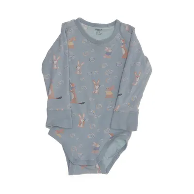 Body (Blå, Flerfärgad) från Lindex Baby Bomull, Elastan