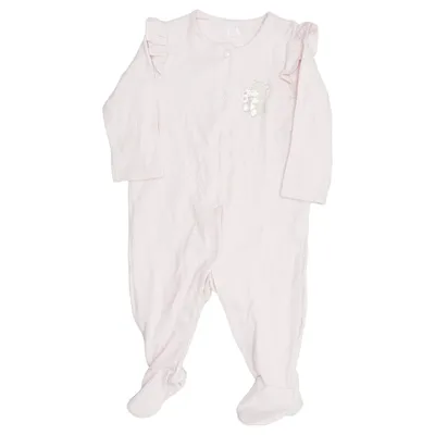 Strampler (Pink) von Baby C&A Baumwolle, Elasthan