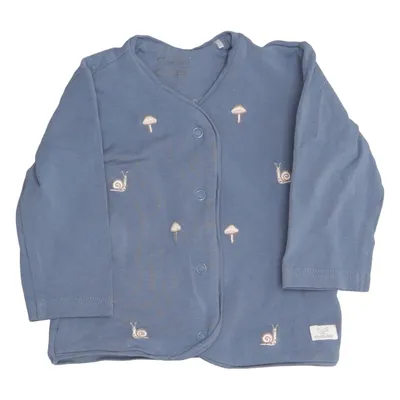 Henley shirt (Blauw) van Hust and Claire