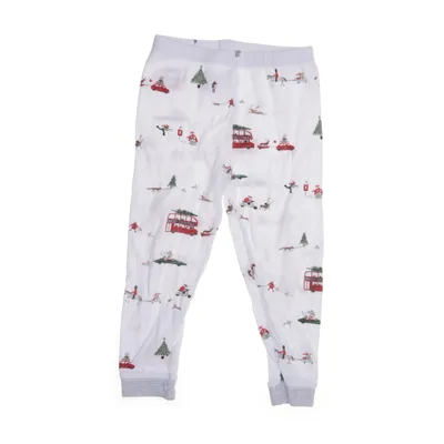 Pajama pants (White, Red, Green) from The Little White Company Cotton