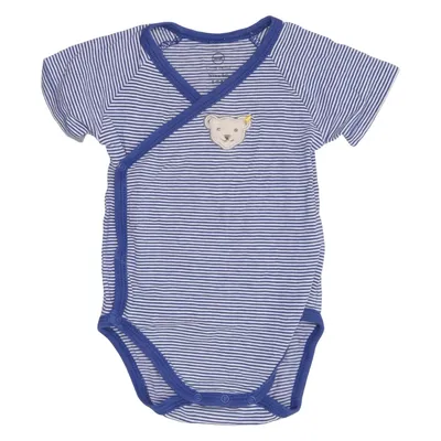 Body (Blue, White) from Steiff Cotton, Elastane