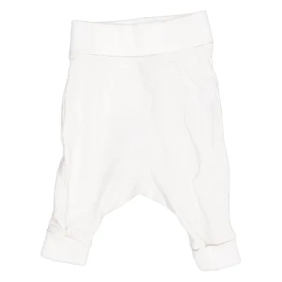Broek (Wit) van Lindex Newborn Katoen, Elastaan