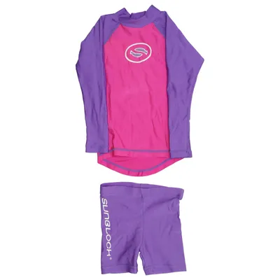 UV beschermende kleding (Lila, Roze, Meerkleurig) van Sunblock Elastaan, Polyamide