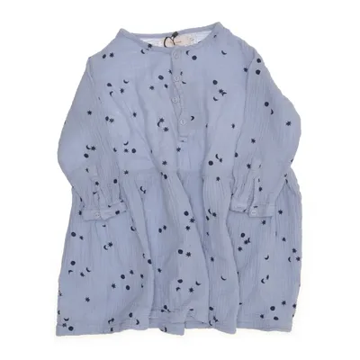 Jurk (Blauw) van Tinycottons Katoen
