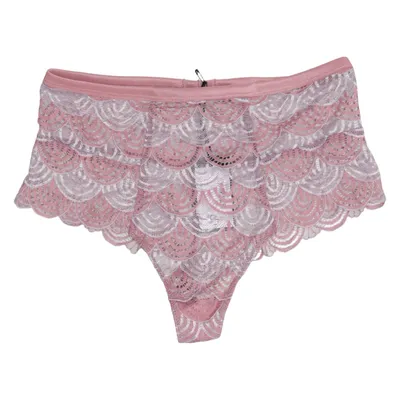 Culotte (Rose) de Understatement Coton, Élasthane, Polyamide