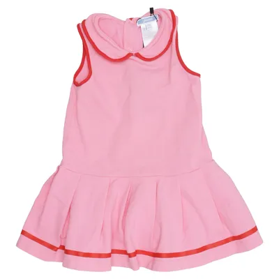 Robe (Rose, Rouge) de Jacadi Coton, Élasthane