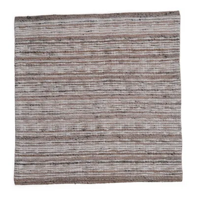 Vävd matta (Brun, Vit) från H&M Home Bomull, Polyester, Viskos