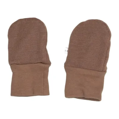 Moufles (Marron) de Racing Élasthane, Coton biologique, Polyester