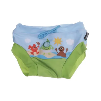 Badbyxor (Blå, Grön, Flerfärgad) från Babblarna Elastan, Polyamid, Polyester