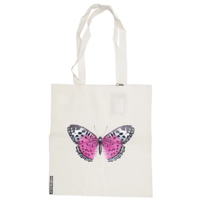 Canvas bag (Beige, Pink, Multicolored) from Juniors
