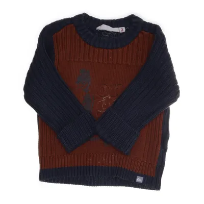 Sweater (Blue, Brown) from Quiksilver Acrylic, Cotton