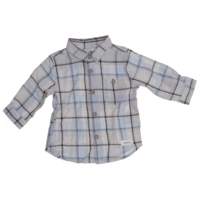 Skjorta (Blå, Grå, Vit) från Newbie by KappAhl Bomull