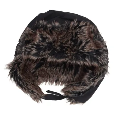 Trapper-Mütze (Schwarz, Braun) von Wilma & Morris Polyamid, Polyester, Polyurethan