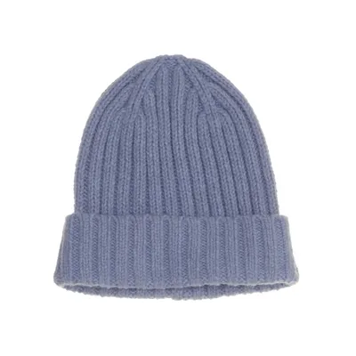 Bonnet (Bleu) de Uniqlo Kids Acrylique, Élasthane, Polyamide, Laine