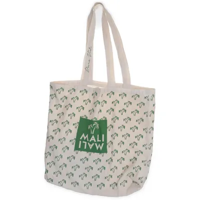 Canvas tas (Beige, Groen) van Mali Mali
