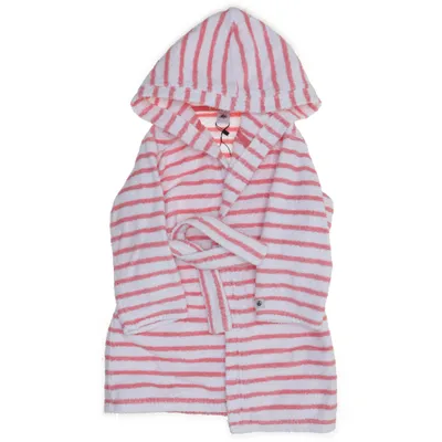 Badekåbe (Hvid, Rød) fra Petit Bateau Bomuld