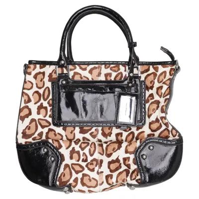Handtas (Zwart, Bruin, Meerkleurig) van Karen Millen Leer