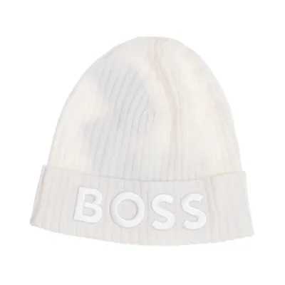 Beanie (Beige) from Boss Wool