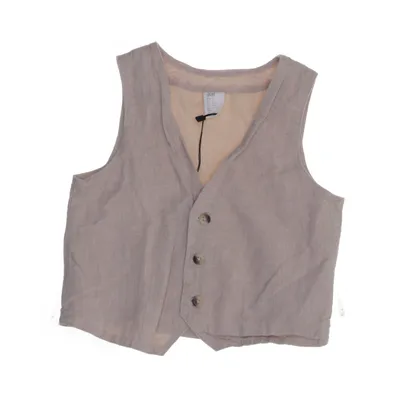 Kostymväst (Beige) från H&M Bomull, Linne