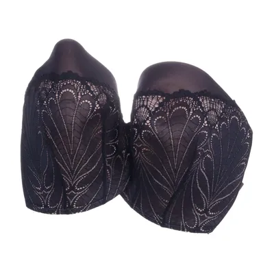 Bandeau-bh (Svart) från Wonderbra Elastan, Polyamid, Polyester