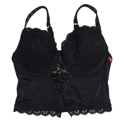 Bustier (Zwart) van Adagio Elastaan, Polyamide