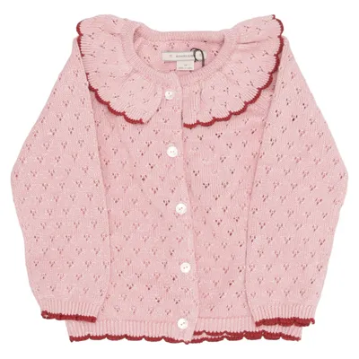 Cardigan (Holiday Knit Cardigan) de Konges Sløjd Coton, Fibre métallique, Polyester