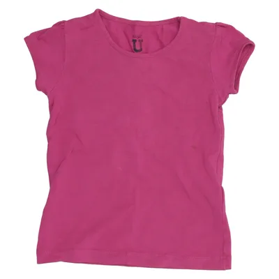 T-shirt (Pink) from Basic by KappAhl Cotton, Elastane