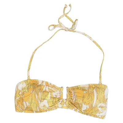 Haut de bikini (Jaune, Blanc) de Gestuz
