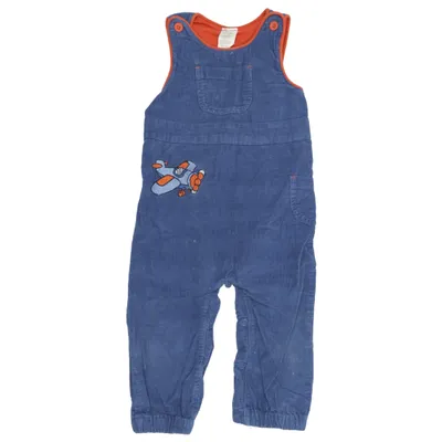 Tuinbroek (Blauw, Oranje) van Alana Katoen