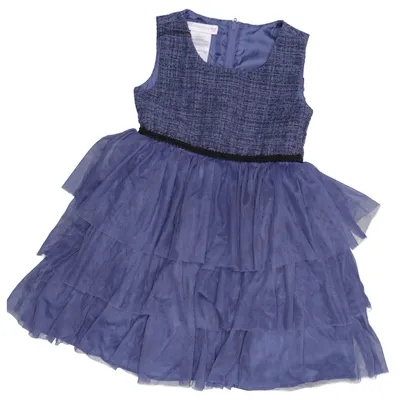 Flower girl dress (Blue) from Bonnie Jean Polyester
