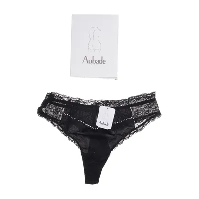 Thongs (Black) from Aubade Cotton, Elastane, Polyamide