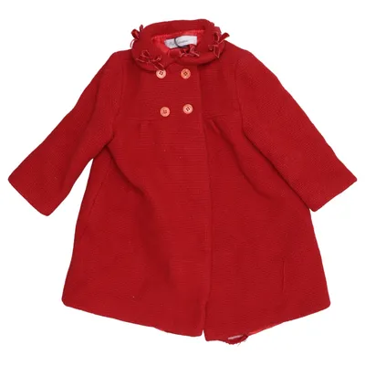 Coat (Red) from Pili Carrera Polyamide, Polyester, Wool