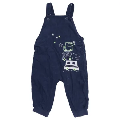 Dungarees (Blue) from Mothercare Cotton, Elastane