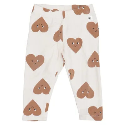 Leggings (Beige, Brun) fra Lindex Baby Bomuld, Elastan