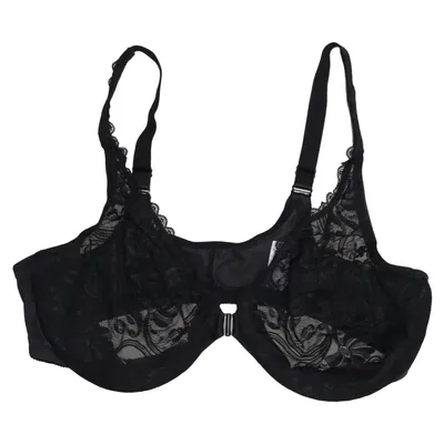 Bra (Black) from Glamorise Elastane, Polyamide, Polyester