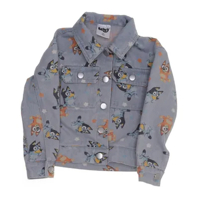 Jeansjacka (Blå, Flerfärgad) från Bluey Bomull, Polyester, Viskos, Ull