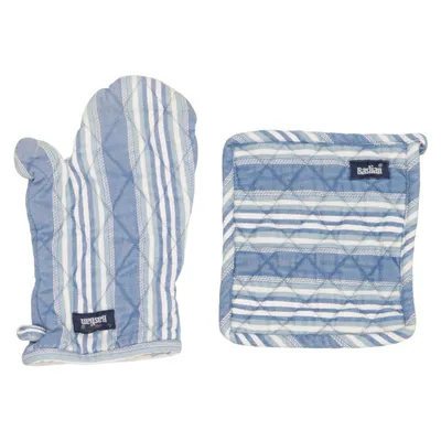 Gant de cuisine (Bleu, Blanc) de Bastian