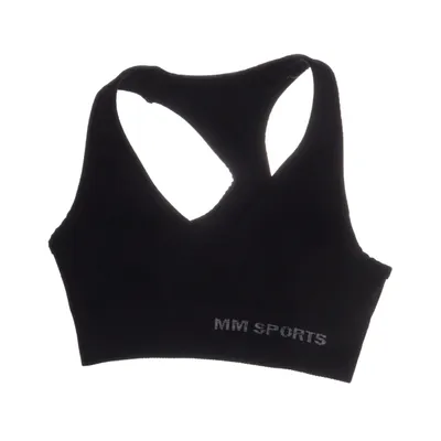 Sport-bh (Zwart) van MM Sports Elastaan, Polyamide