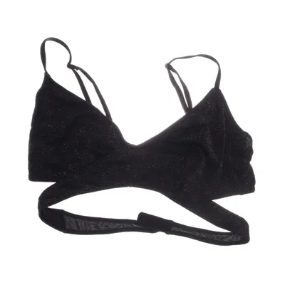 Haut de bikini (Noir) de NLY Lingerie Élasthane, Fibre métallique, Polyamide