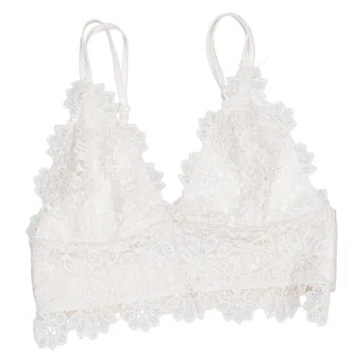 Bralette (Hvid) fra Bik Bok Polyester