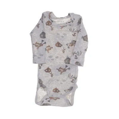 Body (Grå, Brun, Flerfärgad) från Name It Ekologisk bomull